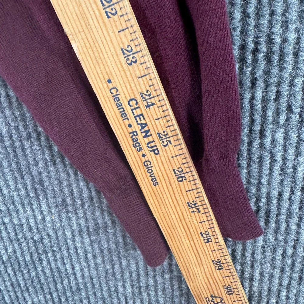 Polo Ralph Lauren Mens XXL Burgundy‎ V Neck Sweater Preppy Old Money Academia